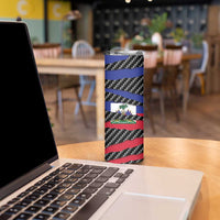 Haiti Beast Skinny Tumbler Ripped Flag Graphic - Wonder Print Shop