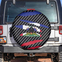 Haiti Beast Spare Tire Cover Ripped Flag Graphic - Wonder Print Shop