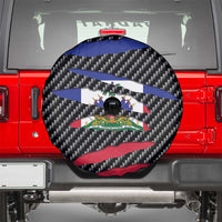 Haiti Beast Spare Tire Cover Ripped Flag Graphic - Wonder Print Shop