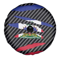 Haiti Beast Spare Tire Cover Ripped Flag Graphic - Wonder Print Shop