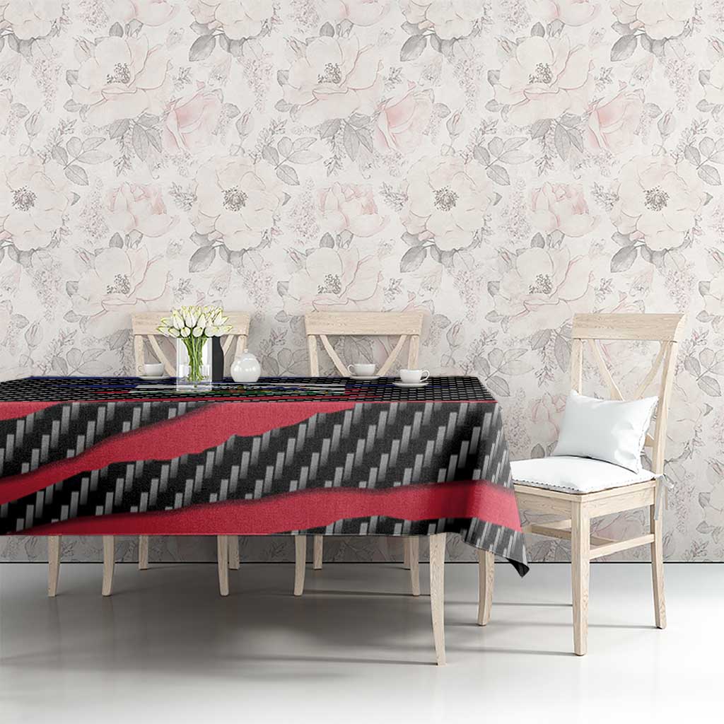 Haiti Beast Tablecloth Ripped Flag Graphic - Wonder Print Shop