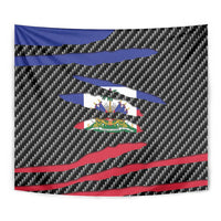 Haiti Beast Tapestry Ripped Flag Graphic - Wonder Print Shop