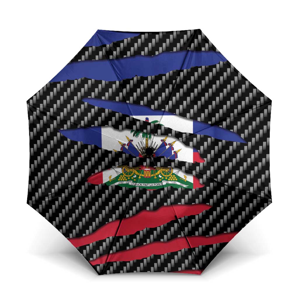 Haiti Beast Umbrella Ripped Flag Graphic - Wonder Print Shop