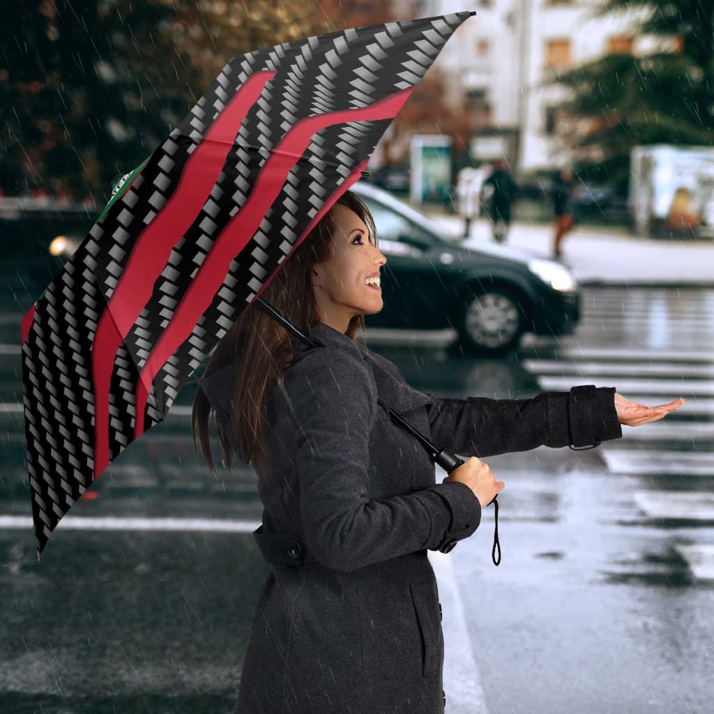 Haiti Beast Umbrella Ripped Flag Graphic - Wonder Print Shop