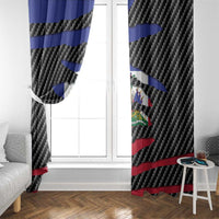 Haiti Beast Window Curtain Ripped Flag Graphic - Wonder Print Shop
