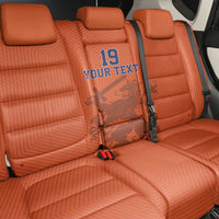 Custom World Football 2026 Netherlands Back Car Seat Cover Holland Oranje Dutch Lion - Wonder Print Shop