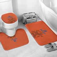 Custom World Football 2026 Netherlands Bathroom Set Holland Oranje Dutch Lion - Wonder Print Shop