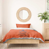 Custom World Football 2026 Netherlands Bedding Set Holland Oranje Dutch Lion - Wonder Print Shop