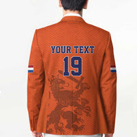 Custom World Football 2026 Netherlands Blazer Holland Oranje Dutch Lion - Wonder Print Shop