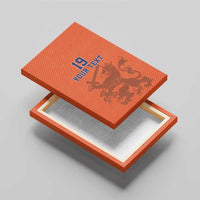 Custom World Football 2026 Netherlands Canvas Wall Art Holland Oranje Dutch Lion - Wonder Print Shop
