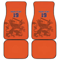 Custom World Football 2026 Netherlands Car Mats Holland Oranje Dutch Lion - Wonder Print Shop
