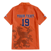 Custom World Football 2026 Netherlands Family Matching Mermaid Dress and Hawaiian Shirt Holland Oranje Dutch Lion - Wonder Print Shop