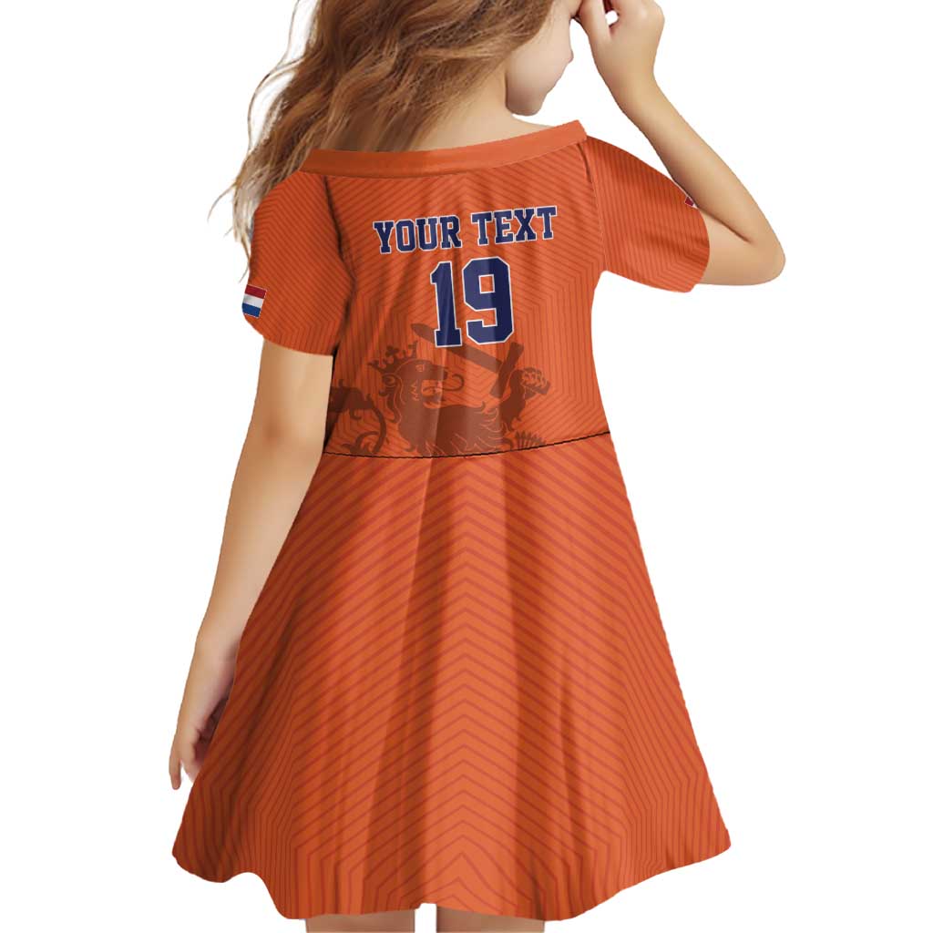 Custom World Football 2026 Netherlands Family Matching Puletasi and Hawaiian Shirt Holland Oranje Dutch Lion - Wonder Print Shop