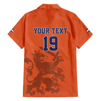 Custom World Football 2026 Netherlands Family Matching Puletasi and Hawaiian Shirt Holland Oranje Dutch Lion - Wonder Print Shop