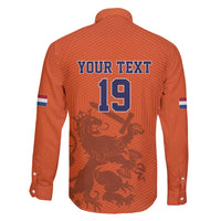 Custom World Football 2026 Netherlands Family Matching Puletasi and Hawaiian Shirt Holland Oranje Dutch Lion - Wonder Print Shop