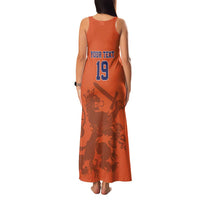 Custom World Football 2026 Netherlands Family Matching Tank Maxi Dress and Hawaiian Shirt Holland Oranje Dutch Lion - Wonder Print Shop