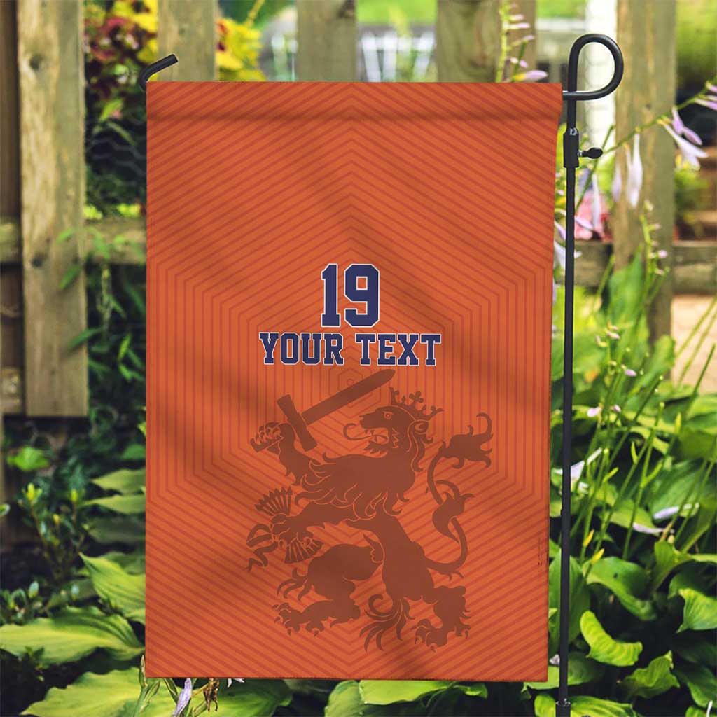 Custom World Football 2026 Netherlands Garden Flag Holland Oranje Dutch Lion - Wonder Print Shop