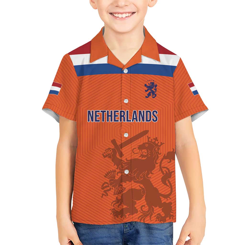 Custom World Football 2026 Netherlands Hawaiian Shirt Holland Oranje Dutch Lion - Wonder Print Shop
