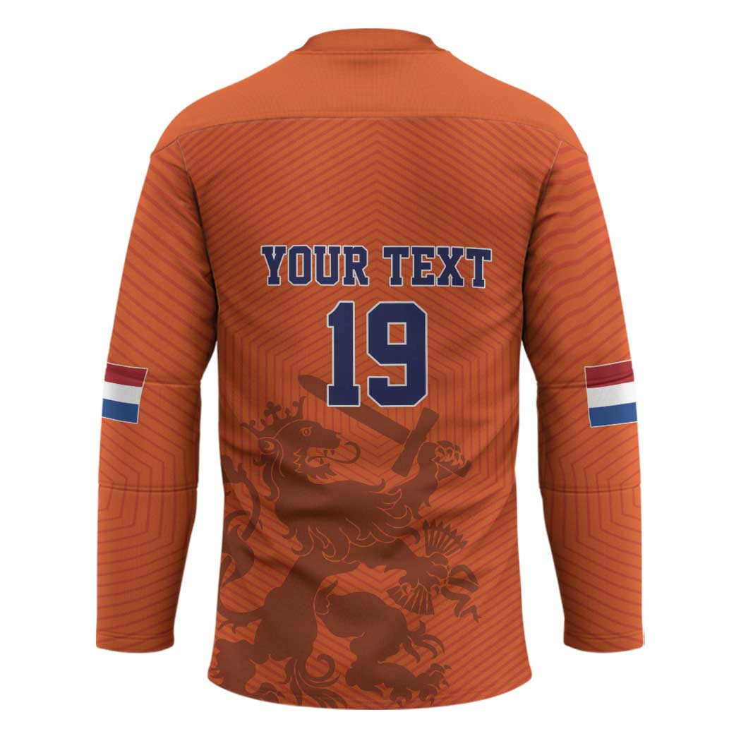 Custom World Football 2026 Netherlands Hockey Jersey Holland Oranje Dutch Lion - Wonder Print Shop