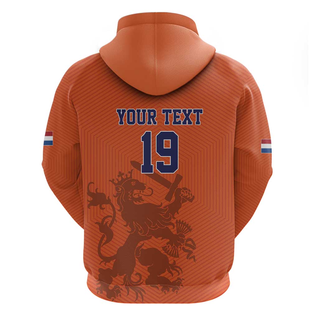 Custom World Football 2026 Netherlands Hoodie Holland Oranje Dutch Lion - Wonder Print Shop