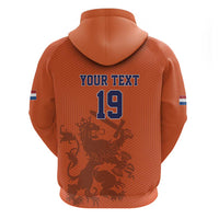 Custom World Football 2026 Netherlands Hoodie Holland Oranje Dutch Lion - Wonder Print Shop