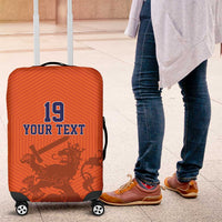 Custom World Football 2026 Netherlands Luggage Cover Holland Oranje Dutch Lion - Wonder Print Shop