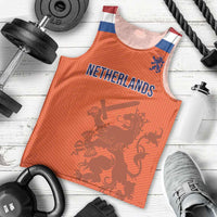 Custom World Football 2026 Netherlands Men Tank Top Holland Oranje Dutch Lion - Wonder Print Shop