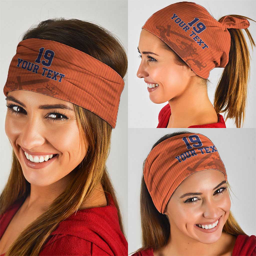 Custom World Football 2026 Netherlands Neck Gaiter Holland Oranje Dutch Lion - Wonder Print Shop