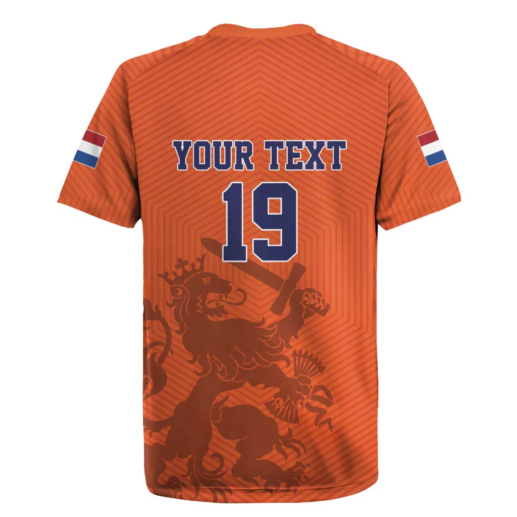 Custom World Football 2026 Netherlands Rugby Jersey Holland Oranje Dutch Lion - Wonder Print Shop