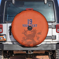 Custom World Football 2026 Netherlands Spare Tire Cover Holland Oranje Dutch Lion - Wonder Print Shop