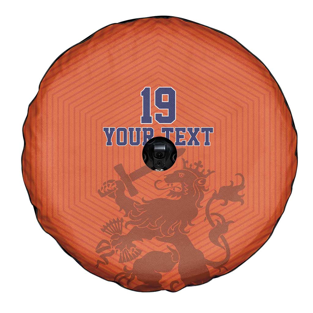 Custom World Football 2026 Netherlands Spare Tire Cover Holland Oranje Dutch Lion - Wonder Print Shop
