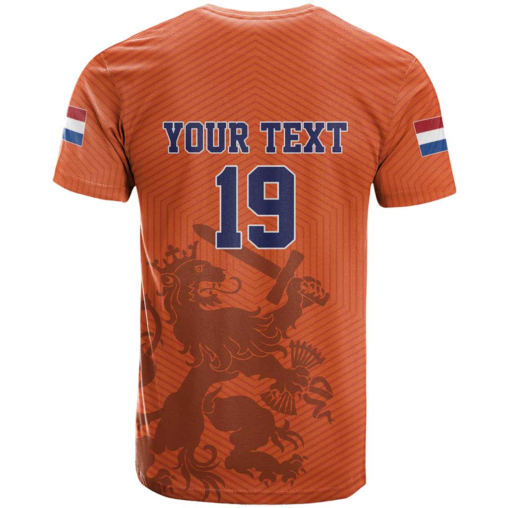 Custom World Football 2026 Netherlands T Shirt Holland Oranje Dutch Lion - Wonder Print Shop