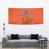 Custom World Football 2026 Netherlands Tapestry Holland Oranje Dutch Lion - Wonder Print Shop