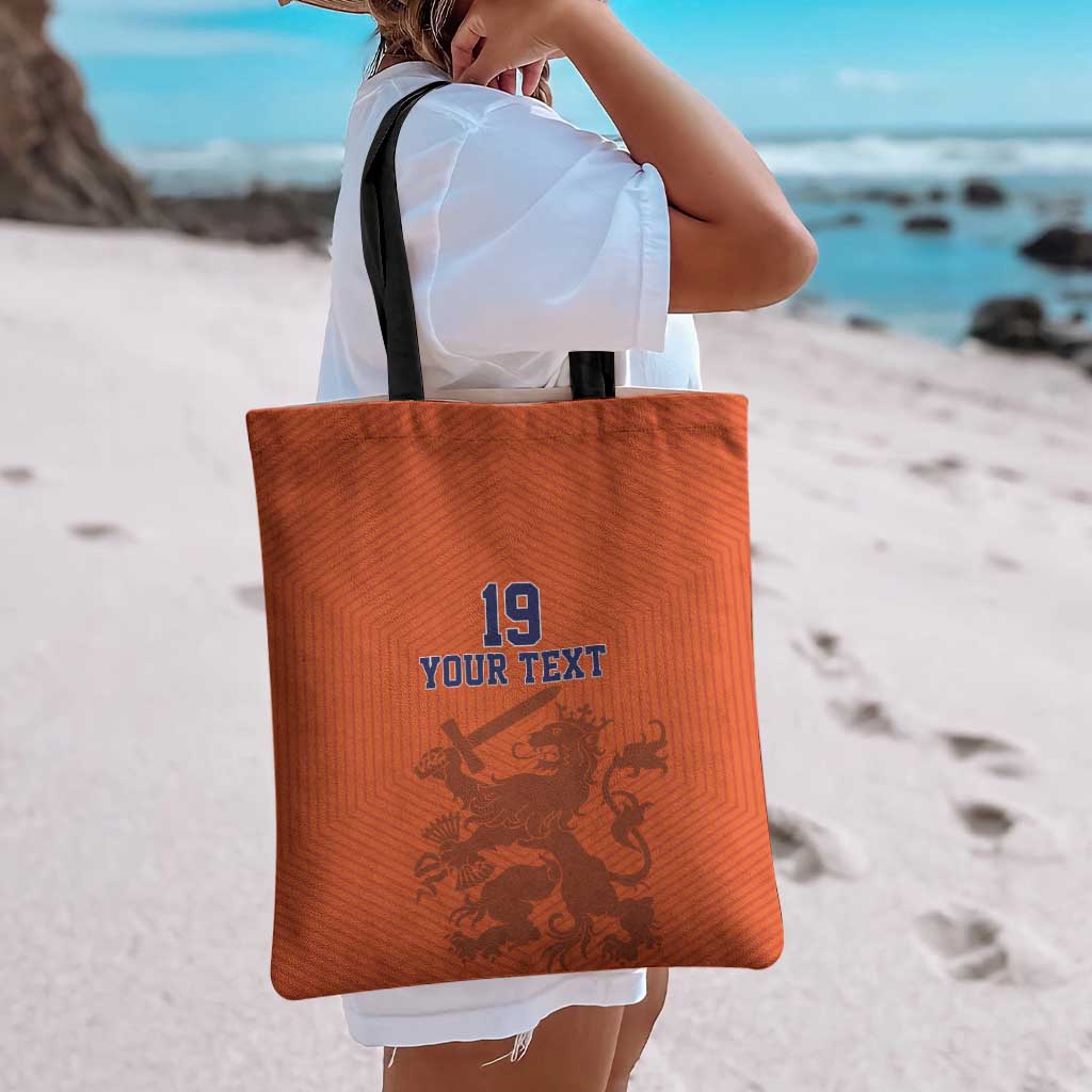 Custom World Football 2026 Netherlands Tote Bag Holland Oranje Dutch Lion - Wonder Print Shop