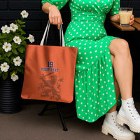 Custom World Football 2026 Netherlands Tote Bag Holland Oranje Dutch Lion - Wonder Print Shop