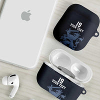 Custom World Football 2026 Netherlands AirPods Case Holland Navy Dutch Lion - Wonder Print Shop