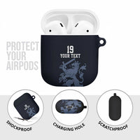 Custom World Football 2026 Netherlands AirPods Case Holland Navy Dutch Lion - Wonder Print Shop