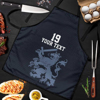 Custom World Football 2026 Netherlands Apron Holland Navy Dutch Lion - Wonder Print Shop