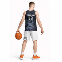 Custom World Football 2026 Netherlands Basketball Jersey Holland Navy Dutch Lion - Wonder Print Shop