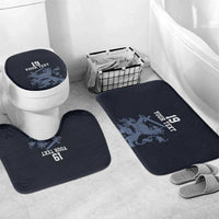 Custom World Football 2026 Netherlands Bathroom Set Holland Navy Dutch Lion - Wonder Print Shop