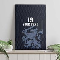 Custom World Football 2026 Netherlands Canvas Wall Art Holland Navy Dutch Lion - Wonder Print Shop