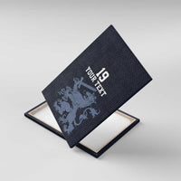 Custom World Football 2026 Netherlands Canvas Wall Art Holland Navy Dutch Lion - Wonder Print Shop