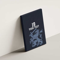 Custom World Football 2026 Netherlands Canvas Wall Art Holland Navy Dutch Lion - Wonder Print Shop