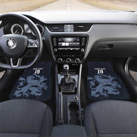 Custom World Football 2026 Netherlands Car Mats Holland Navy Dutch Lion - Wonder Print Shop