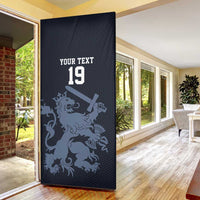 Custom World Football 2026 Netherlands Door Cover Holland Navy Dutch Lion - Wonder Print Shop