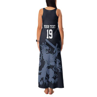 Custom World Football 2026 Netherlands Family Matching Tank Maxi Dress and Hawaiian Shirt Holland Navy Dutch Lion - Wonder Print Shop