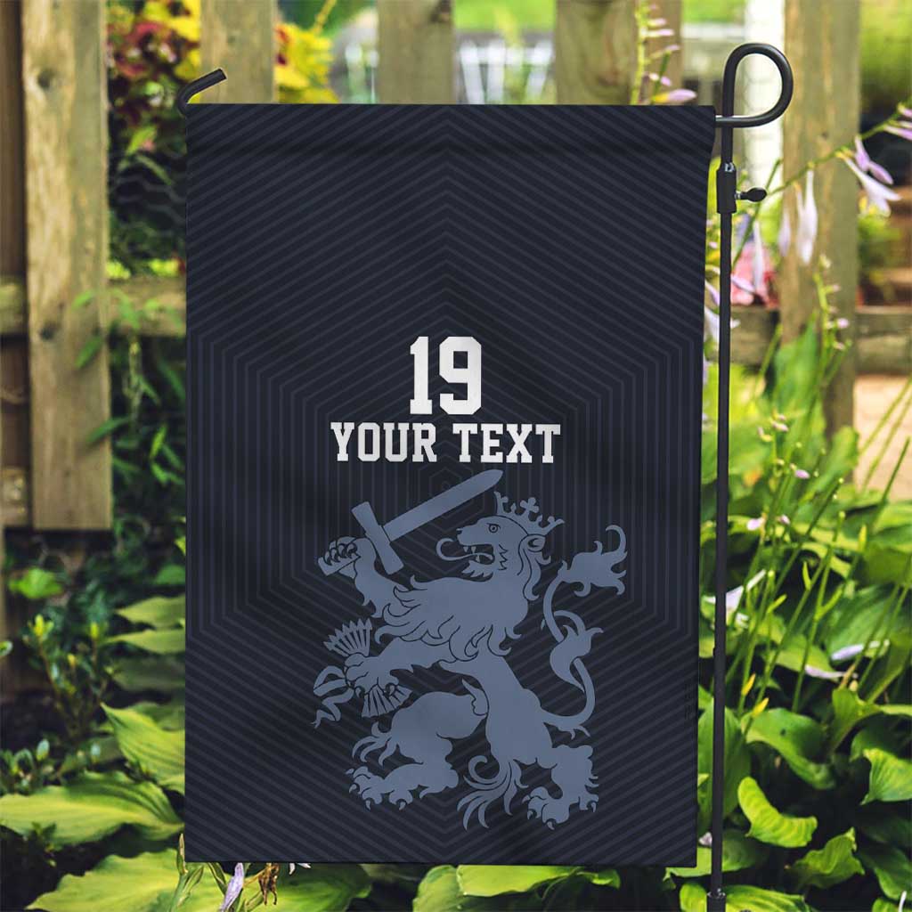 Custom World Football 2026 Netherlands Garden Flag Holland Navy Dutch Lion - Wonder Print Shop