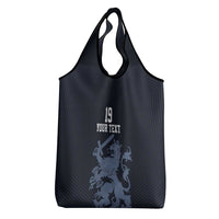Custom World Football 2026 Netherlands Grocery Bag Holland Navy Dutch Lion - Wonder Print Shop