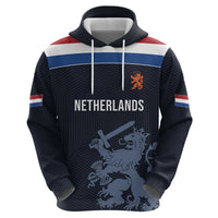 Custom World Football 2026 Netherlands Hoodie Holland Navy Dutch Lion - Wonder Print Shop
