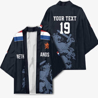 Custom World Football 2026 Netherlands Kimono Holland Navy Dutch Lion - Wonder Print Shop